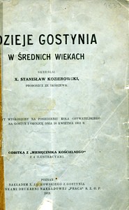 Dzieje Gostynia w średnich wiekach