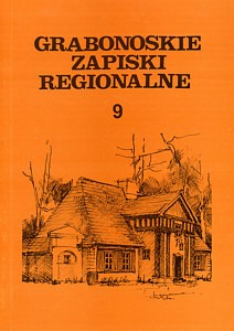 Grabonoskie Zapiski Regionalne, t 9, pod. red. Krzysztofa Maćkowiaka i Stanisława Sroki