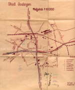 MG, sygn. 1580, Plan miasta Gostynia z 1941 roku