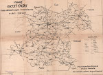 MG, sygn. 2152, Mapa powiatu gostyńskiego z 1949 roku